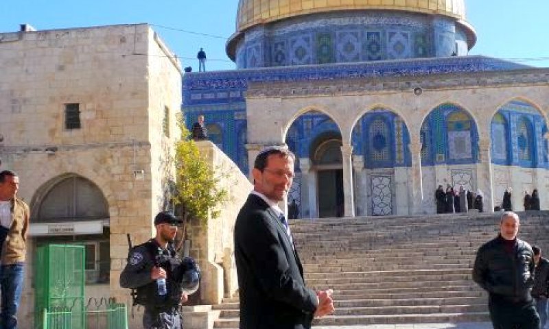 ח"כ משה פייגלין בהר-הבית [ארכיון]