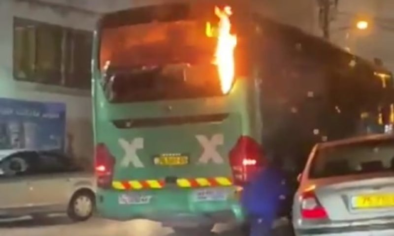 אוטובוס שהותקף בעיסאוויה