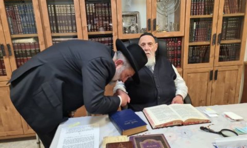 אריה דרעי וחכם שלום כהן