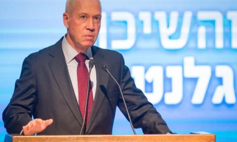 השר גלנט. עומד בראש המהלך [צילום: פלאש 90]
