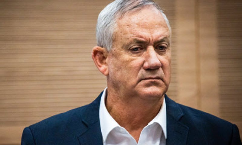 שר הביטחון גנץ. היה יו"ר הממד החמישי [צילום: יונתן זינדל/פלאש 90]