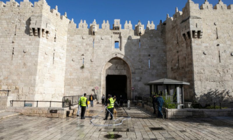 שער שכם [צילום: אוליביה פיטוסי/פלאש 90]