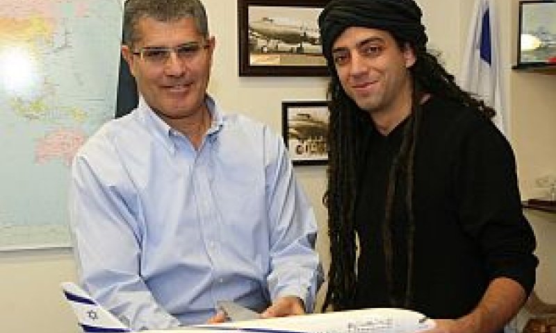 חיים רומנו ועידן רייכל [צילום: סיון פרג&acute;]
