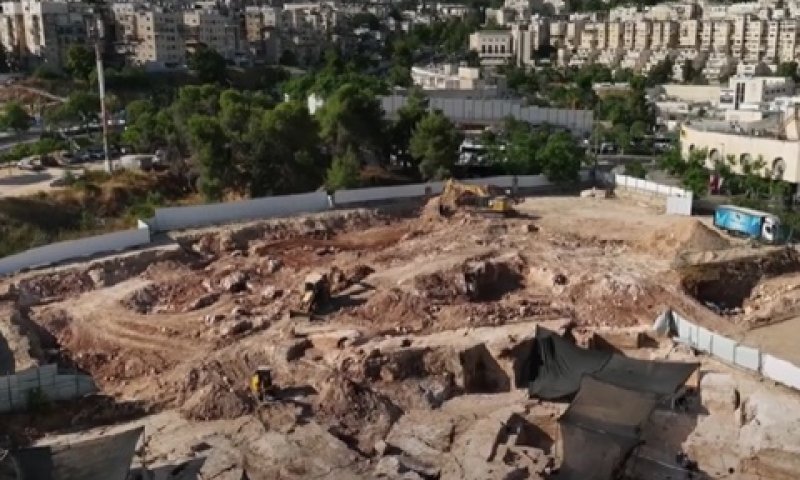 חפירה בשטח של 3,500 מ"ר [צילום: רשות העתיקות]