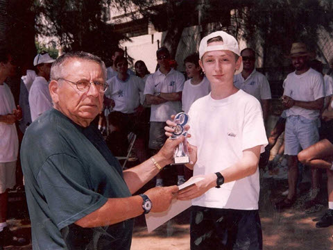 אהרון להב (משמאל) [צילום: באדיבות משפחת להב]