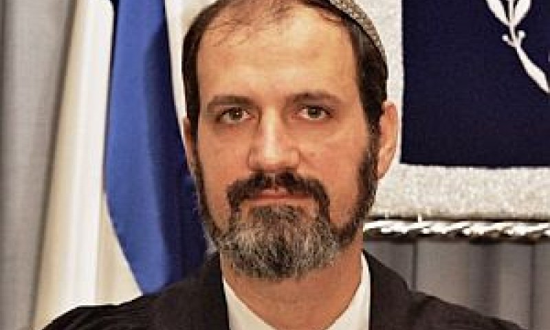 השופט מנחם קליין [צילום: בוצ&acute;צ&acute;ו]