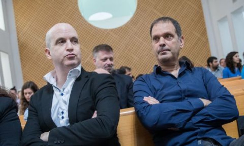 עומר (מימין) וקובלנץ. מכתבים ושימוע [צילום: יונתן זינדל, פלאש 90]