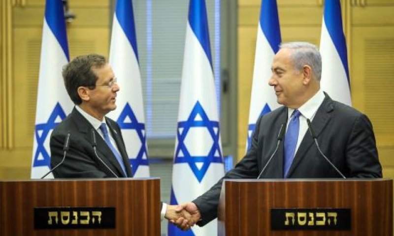 נתניהו והרצוג. תואמה פגישה ליום ראשון [צילום: נועם מושקוביץ/דוברות הכנסת]
