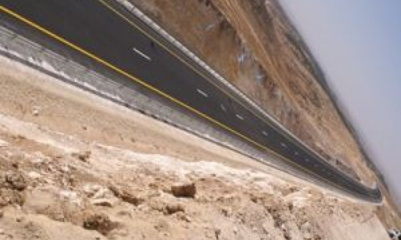 קטע הכביש החדש [אבנר שמיר]