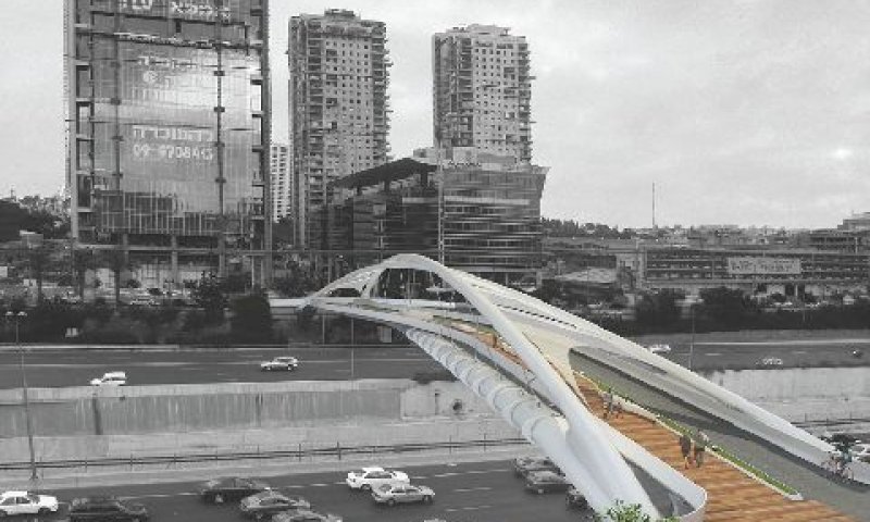 הדמיית גשר יהודית [חן אדריכלים]