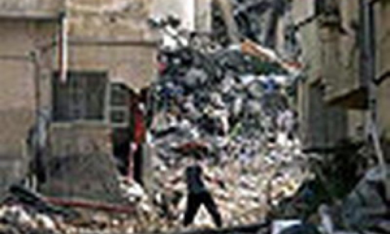 ג'נין לאחר מבצע חומת מגן [צילום ארכיון: AP]