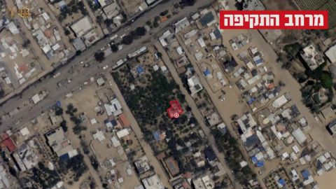 האתר שהותקף מבודד. הכניסה אליו היתה למורשים בלבד - למרצחים ועוזריהם [צילום: דובר צה"ל]