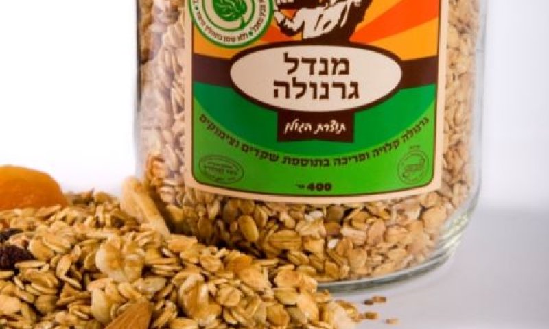 גרנולה אגוזים צימוקים שקדים