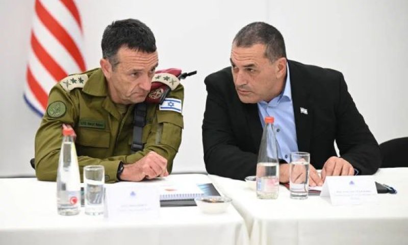 אייל זמיר והרצל הלוי [צילום: דובר צה''ל]