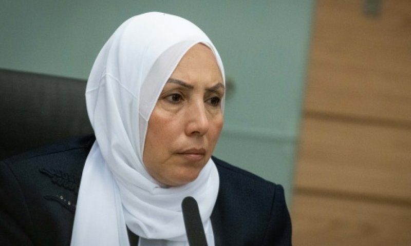 ח"כ אימאן ח'טיב יאסין [צילום: יונתן זינדל, פלאש 90]