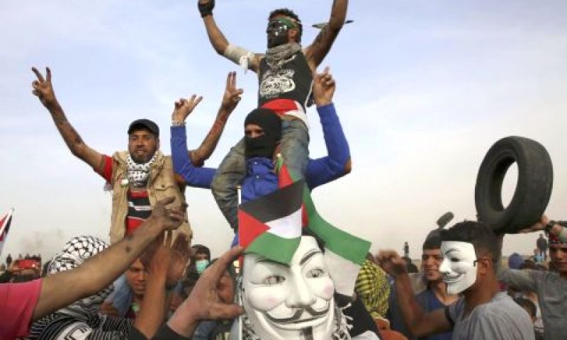 פעילי חמאס מתכוננים לעימות[צילום: עאדל חנא/AP]