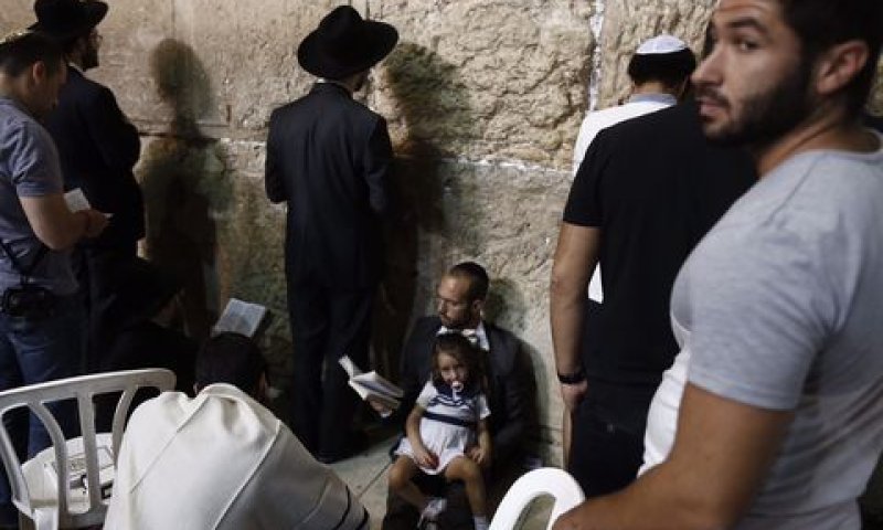 הכותל המערבי. לא היה חלק מהמתחם המקודש [צילום: יונתן סינדל/פלאש 90]