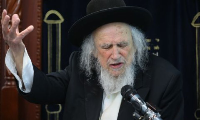 הרב שמואל אוירבך זצ"ל [צילום: יעקב לדרמן/פלאש 90]