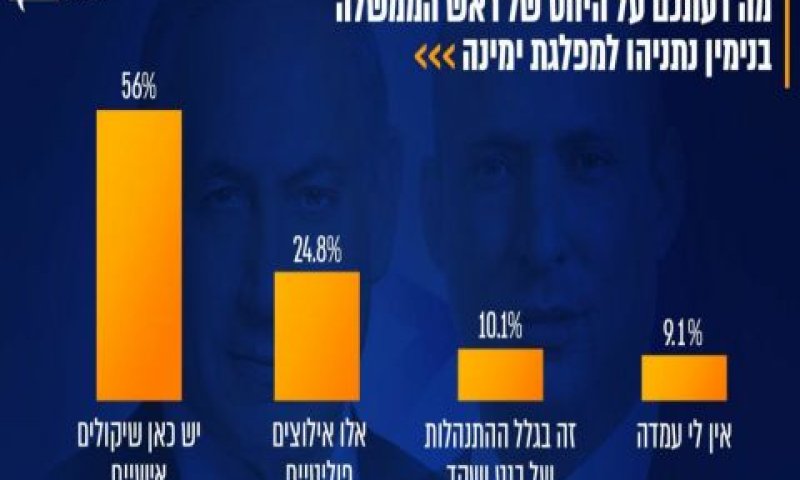 ממצאי הסקר [צילום: Direct Polls LTD]