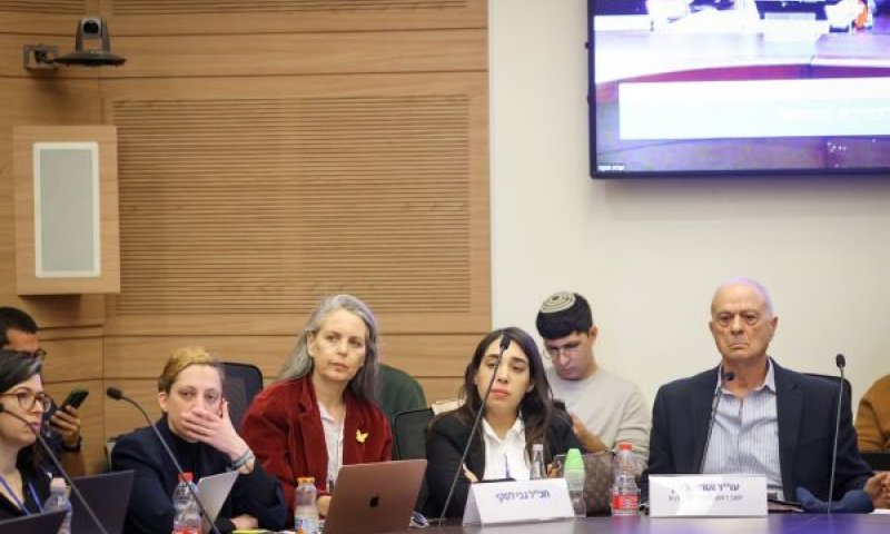אוריאל לין, גבי לסקי [צילום: נועם מושקוביץ/דוברות הכנסת]