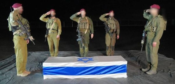 ארונה של שירי ביבס [צילום: דובר צה"ל]
