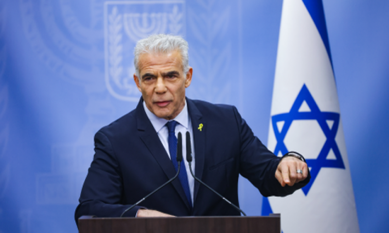 לפיד. רה"מ לא רוצה שידברו על ה-7 באוקטובר [צילום: חיים גולדברג/פלאש 90]
