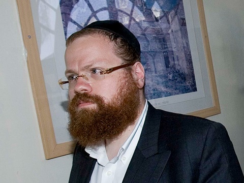 מנחם גשייד. מקורב לליצמן [צילום: אוליביה פיטוסי, פלאש 90]