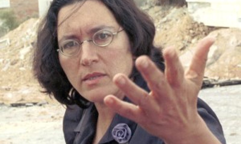 עמירה הס. לא יכולה לראות את עצמה חיה בסביבה שכולה יהודית [צילום: פלאש 90]