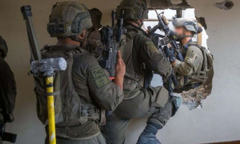 כוחות צה"ל ברפיח [צילום: דובר צה''ל]