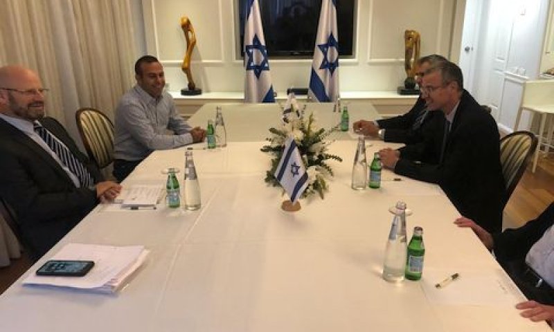 פגישת צוותי המו"מ של הליכוד וכחול לבן [צילום ארכיון]