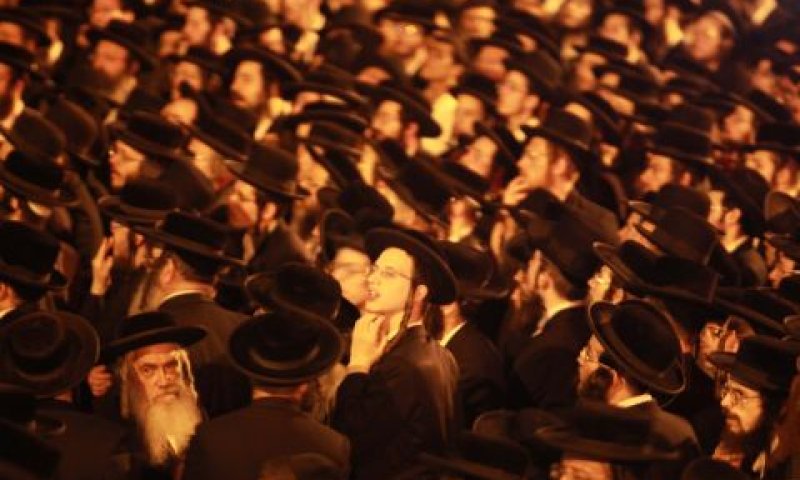 הפגנות חרדים בירושלים [צילום: פלאש 90]