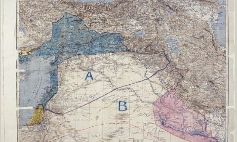 המפה המקורית של ההסכם