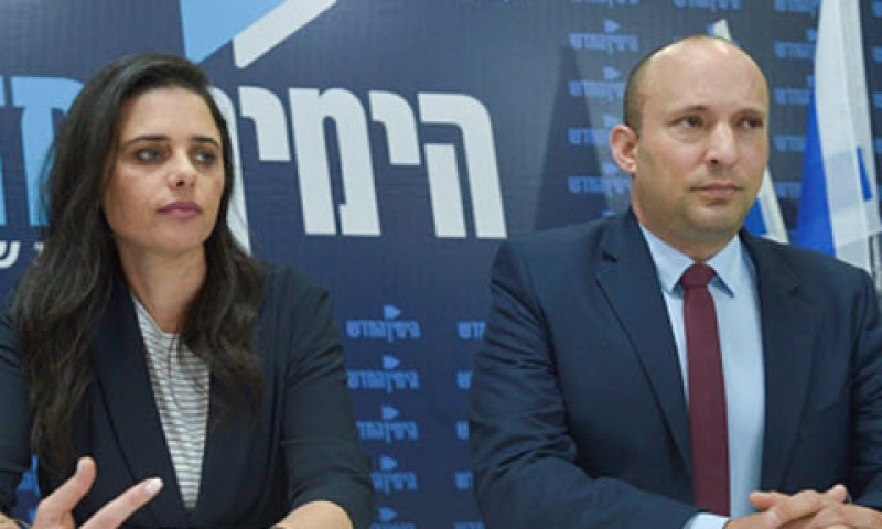 בנט ושקד. מלחמה עד הרגע האחרון [צילום: פלאש 90]
