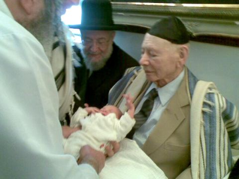 הסנדק בן ציון נתניהו [צילום: אתר חרדים]