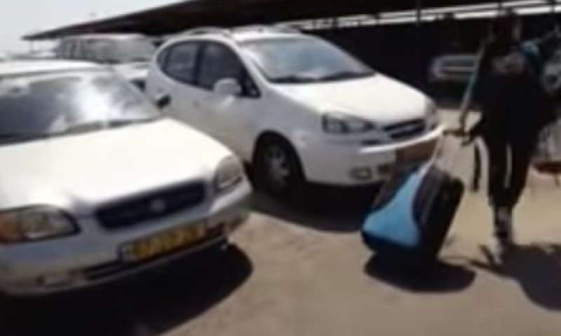 חניון "טסים". ממשיך לפעול [צילום: יוטיוב / חברת החדשות]