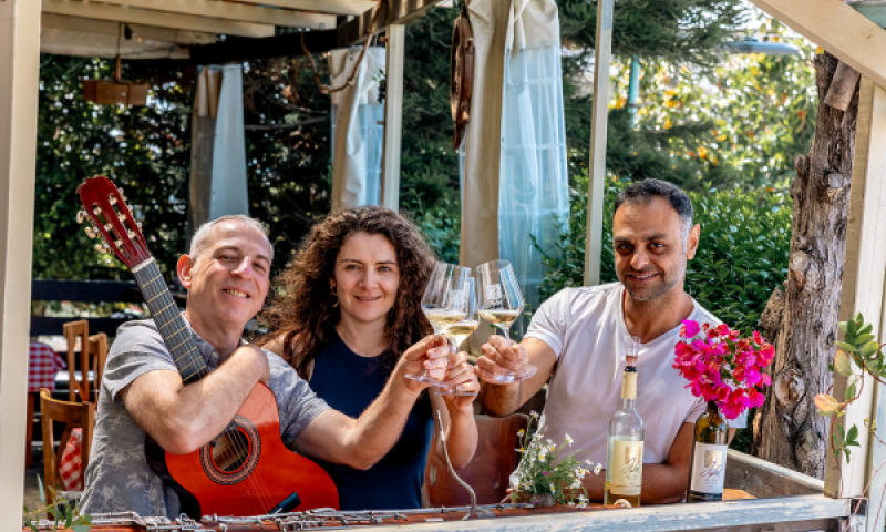 פסטיבל אביב זמן גליל מערבי יקב ג'וליה ופליהרמונית בכפר [צילום: ענבל אור לב]