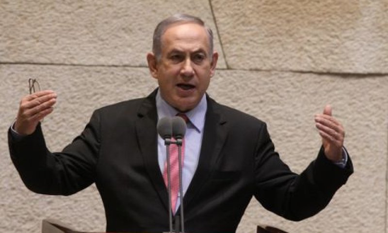 נתניהו. רוממות הדמוקרטיה בגרונם [צילום: יצחק הררי, דוברות הכנסת]