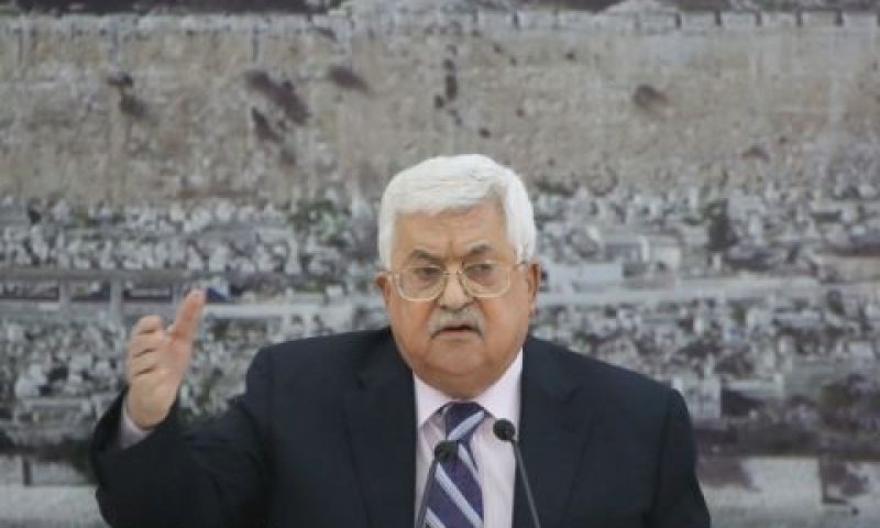 אבו מאזן. מחרף ומגדף [צילום: פלאש 90]