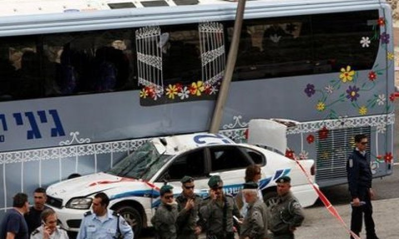 פיגוע הטרקטור השלישי בירושלים [צילום: AP]