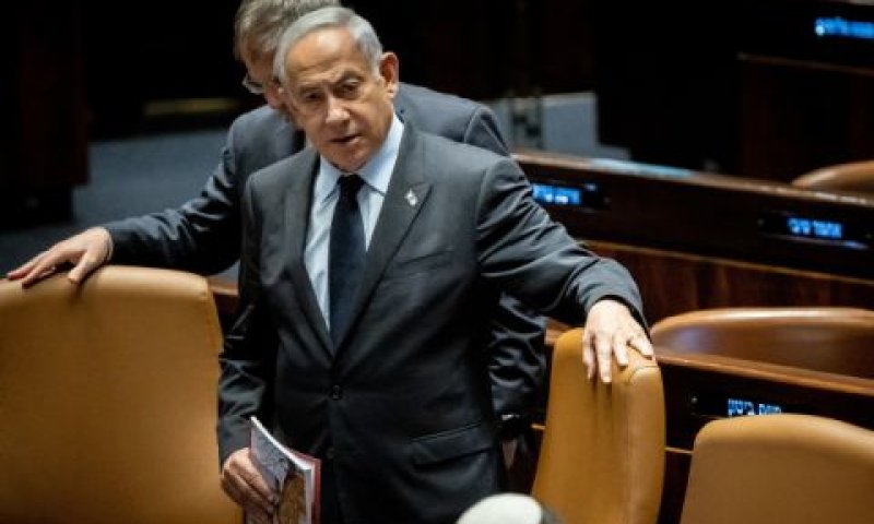נתניהו. רושם ניצחון [צילום: יונתן זינדל/פלאש 90]