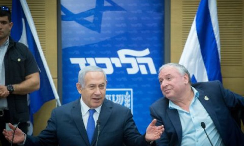 אמסלם. קיבל תפקיד מנתניהו [צילום: מרים אלסטר/פלאש 90]