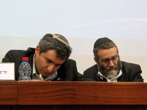 משה גפני וזאב אלקין