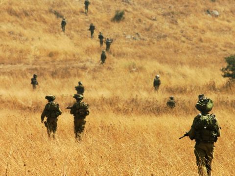 תרגיל צה"ל ברמת הגולן [דו"צ]