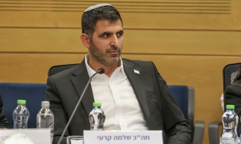 בלי חתימה ובלי ישיבות. השר קרעי [צילום: דני שם-טוב/דוברות הכנסת]