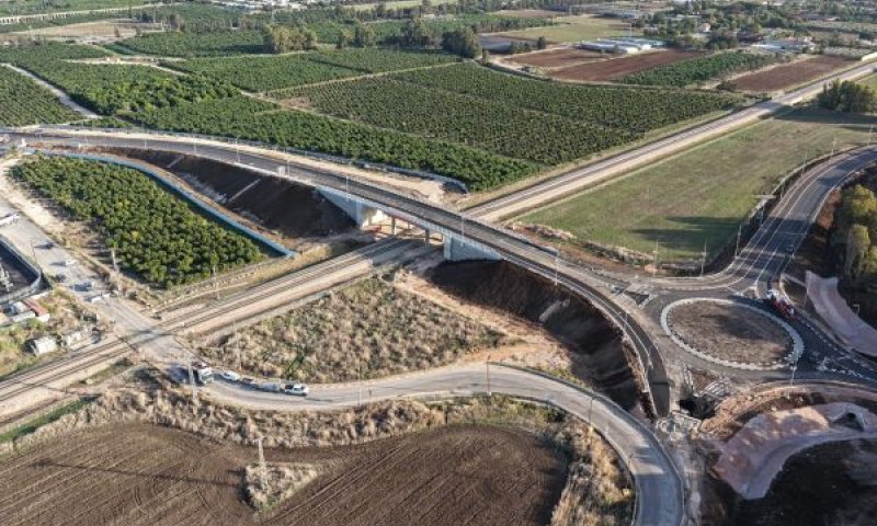 ההפרדה המפלסית [צילום: רכבת ישראל]