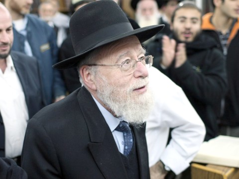 הרב דוב ליאור [צילום: פלאש 90]