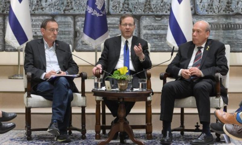 הרצוג. תחזית קודרת [צילום: עמוס בן גרשום, לע"מ]