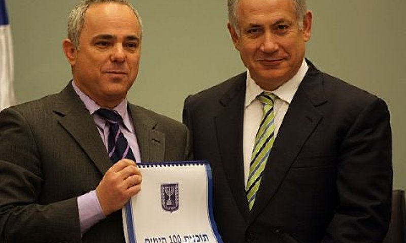 עלות זניחה. נתניהו ושטייניץ היום [צילום: פלאש 90 ]