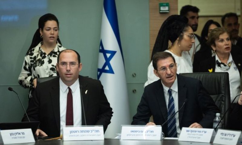 האופוזיציה החרימה את הדיון [צילום: יונתן זינדל/פלאש 90]