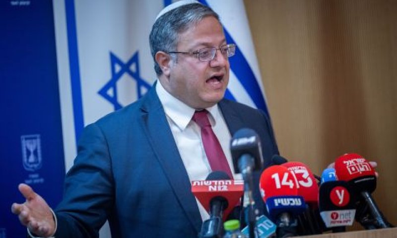 בן-גביר. עימות מתמשך [צילום: יונתן זינדל/פלאש 90]